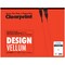 Clearprint 1000H Design Vellum Pad, 16 lb., 100% Cotton, 50 Sheets/Pad